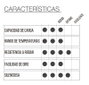 Rueda Industrial 100Ø Goma Negra Placa Giro 70kg 20B0014