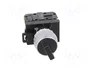 SPAMEL Interruptor Rotativo ST22 22mm 3 Posiciones NA x2 Negro