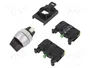 SPAMEL Interruptor Rotativo ST22 22mm 3 Posiciones NA x2 Negro