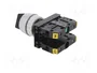 SPAMEL Interruptor Rotativo ST22 22mm 3 Posiciones NA x2 Negro