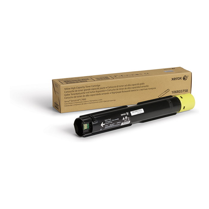 Xerox 106R03758 Cartucho Tóner Amarillo Alto Rendimiento (XL) para VersaLink C7000 - 10100 páginas Xerox 106R03758 Cartucho Tóner Amarillo Alto Rendimiento (XL) para VersaLink C7000 - 10100 páginas