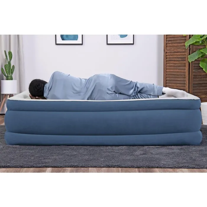 Bestway Colchón hinchable AlwayzAire Twin Single con bomba doble integrada 1,91 m x 97 cm x 46 cm 6941607370520