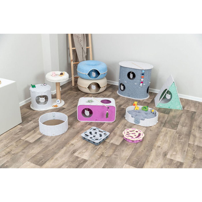 Juguete para gatos Trixie Hole'n'Roll Flower 30 x 30 x 7,5 cm