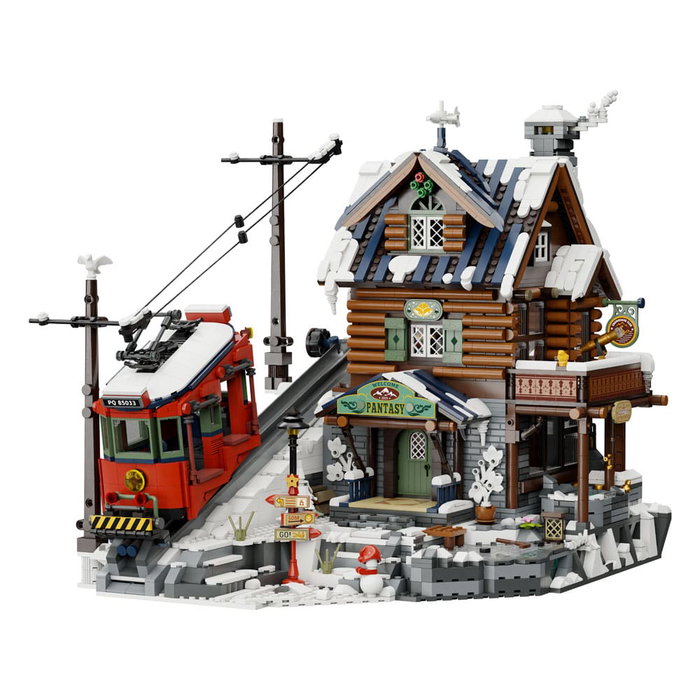 Pantasy Original Kit de Construcción cabaña de montaña