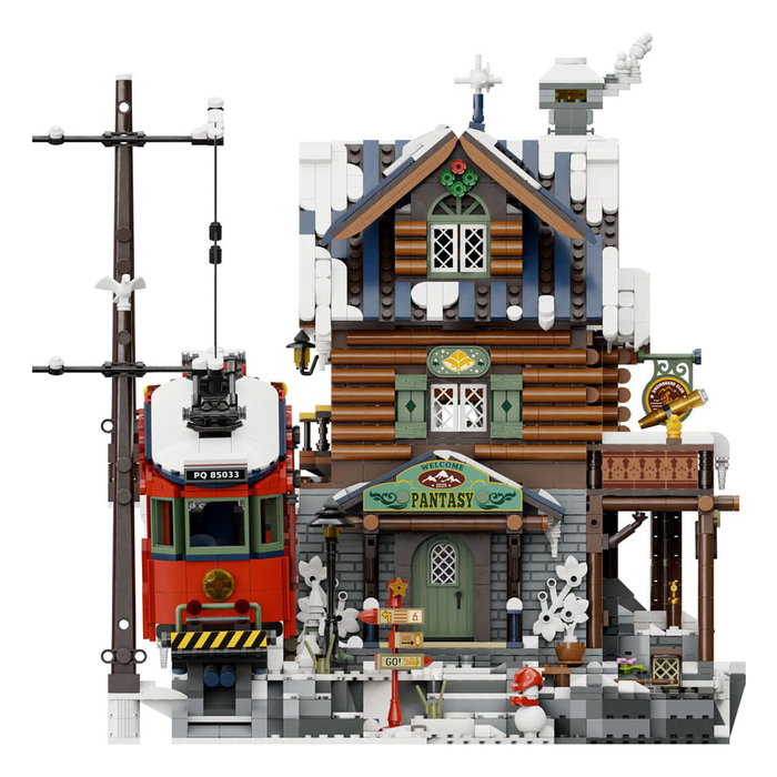 Pantasy Original Kit de Construcción cabaña de montaña
