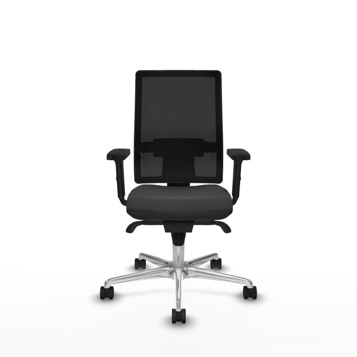 PIQUERAS Y CRESPO Silla de oficina Horna Gris oscuro y Negro PIQUERAS Y CRESPO Silla de oficina Horna Gris oscuro y Negro
