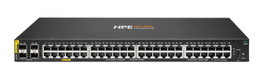 Hewlett Packard Enterprise Aruba CX 6100 Switch 48 Puertos 1GbE 4 SFP+ PoE+ 370W Conmutador Nivel 2