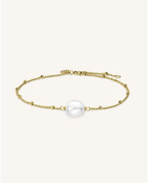 Rosefield Liquid Pearl Bracelet JPBG-J180 Dorado