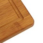 Quttin Tabla Cortar Bambú Dark con Asa 39.5 cm (12 Unidades)