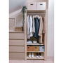 Astigarraga Kit Vestidor Evolution 76,5 x 38,5 x 174,5 cm Pino Macizo Madera