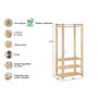 Astigarraga Kit Vestidor Evolution 76,5 x 38,5 x 174,5 cm Pino Macizo Madera