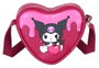 Karactermania Bolso Corazón Casual Kuromi Cherry Rosa