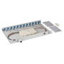 EFB Elektronik Caja de empalme gris extensible LC OS2 24xPigtails y 12xDuplex-Kupplung