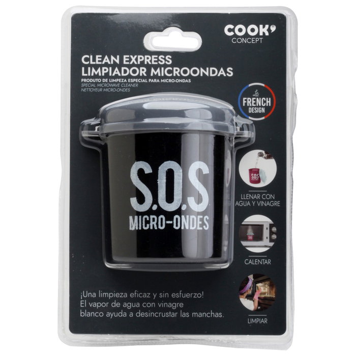 Cook Concept Recipiente Limpia Microondas