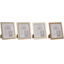 Marco de Fotos Home ESPRIT Cristal Madera MDF Escandinavo 23 x 2,8 x 28 cm (4 Unidades)
