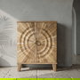 Armario "Cabinet" Madera de Mango Salón 92 X 41 X 110,50 cm