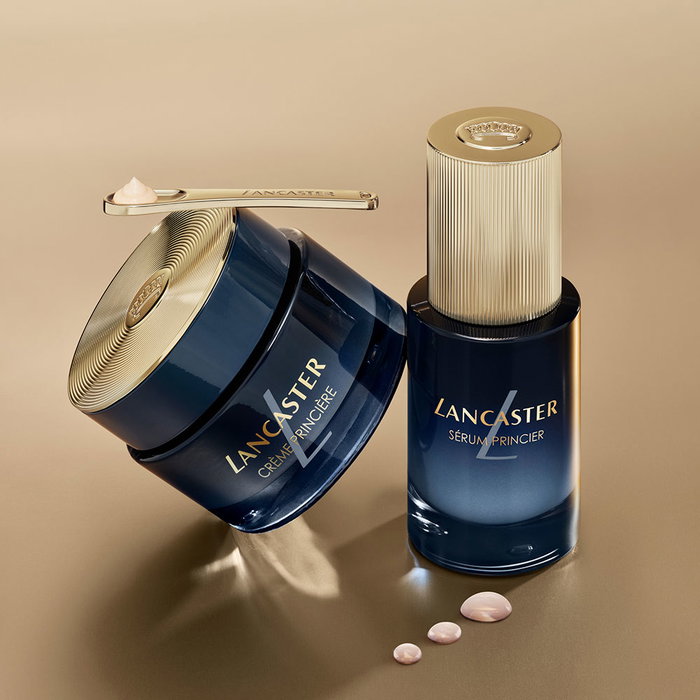 Lancaster Ligne Princière Crema de Día Reafirmante y Revitalizante con Péptido y VitE-Mega - Antiedad Fotoenvejecimiento - 50 ml