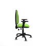 PIQUERAS Y CRESPO Silla de oficina Algarra color Pistacho con Brazos 2D