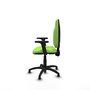 PIQUERAS Y CRESPO Silla de oficina Algarra color Pistacho con Brazos 2D