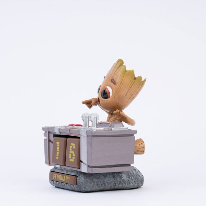 ERIK Calendario Perpetuo 3D Groot Death Button Guardianes de la Galaxia Marvel