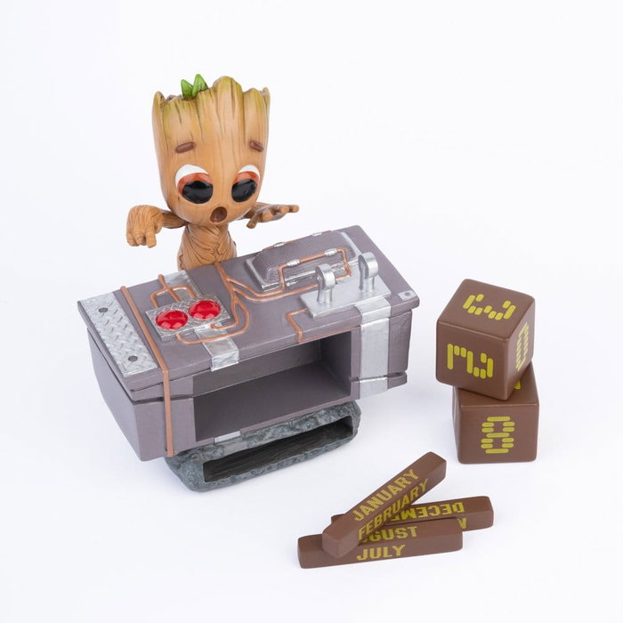 ERIK Calendario Perpetuo 3D Groot Death Button Guardianes de la Galaxia Marvel
