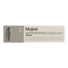 L'Oréal Majirel Fundamental 8.0 Rubio Claro Natural - Tinte Permanente Profesional para Cobertura Total de Canas - 60 ml
