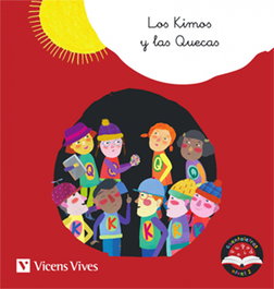 VICENS VIVES, Los Kimos y las Quecas C K Q Letra Ligada Cuentaletras Nivel 2