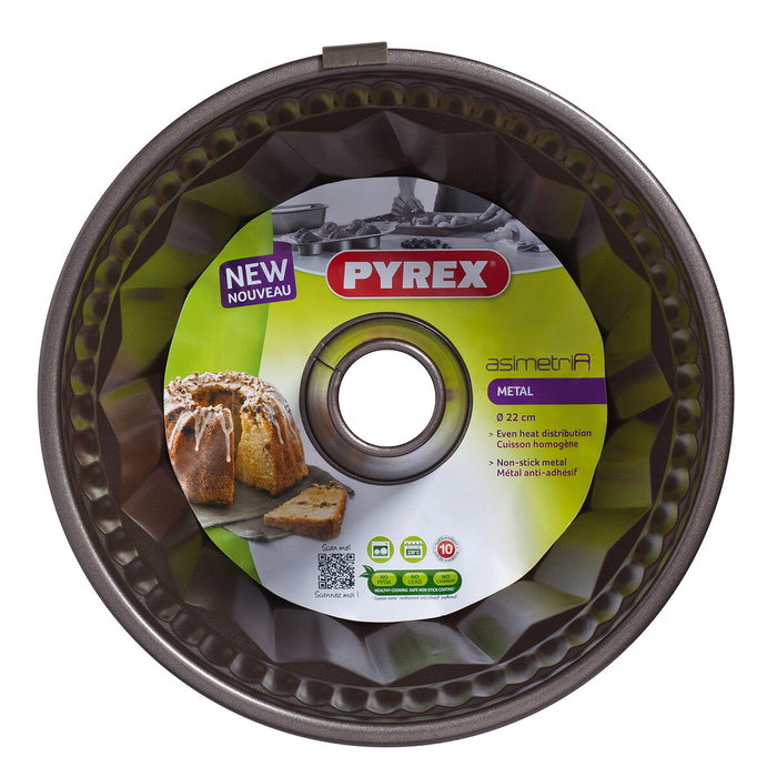 Pyrex® Molde Savarin ASIMETRIA SIL 22cm Marrón Pyrex® Molde Savarin ASIMETRIA SIL 22cm Marrón