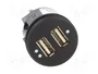 PER.PIC. Alimentador USB con 2 puertos USB-A C0015-USB