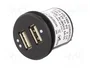 PER.PIC. Alimentador USB con 2 puertos USB-A C0015-USB