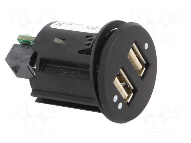 PER.PIC. Alimentador USB con 2 puertos USB-A C0015-USB PER.PIC. Alimentador USB con 2 puertos USB-A C0015-USB