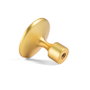 Viefe Tirador Zamak Modelo Floid Acabado Oro Cepillado Distancia 0 Mm 1 Agujero