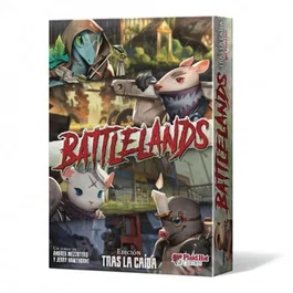 Asmodee Battlelands: Tras la Caída - Juego de Mesa de Cartas Estratégico Post-Apocalíptico para 3 a 5 Jugadores a Partir de 14 Años en Español