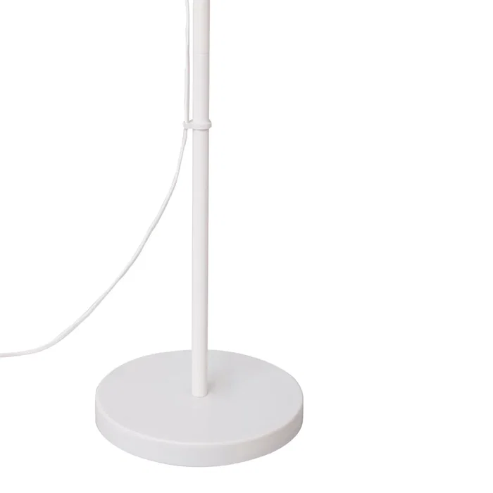 Saga Lámpara de Suelo en Metal Moderna para Bombilla E27, Minimalista - SKD-F1008