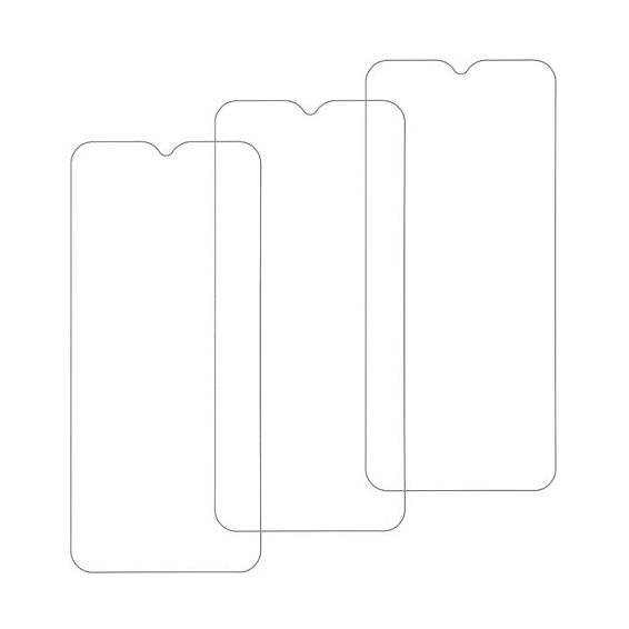Green Cell Pack de 3 Protectores de Pantalla GC Clarity para Xiaomi Mi 10 Lite