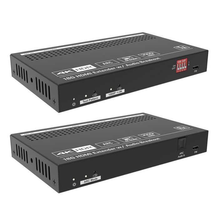 Vivolink Kit Extensor HDBaseT HDMI 2.0 18Gbps con Desagregación de Audio