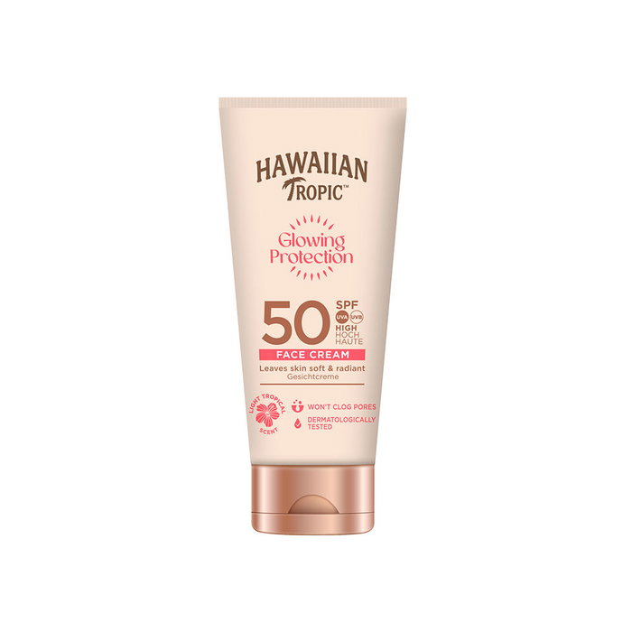 Hawaiian Tropic Set de baño Glowing Protection con neceser Hawaiian Tropic Set de baño Glowing Protection con neceser