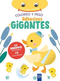 YOYO Coloreo y pego adhesivos gigantes. Pato