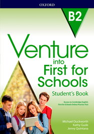OXFORD UNIVERSITY PRESS, VENTURE INTO FIRST STUDENT BOOK