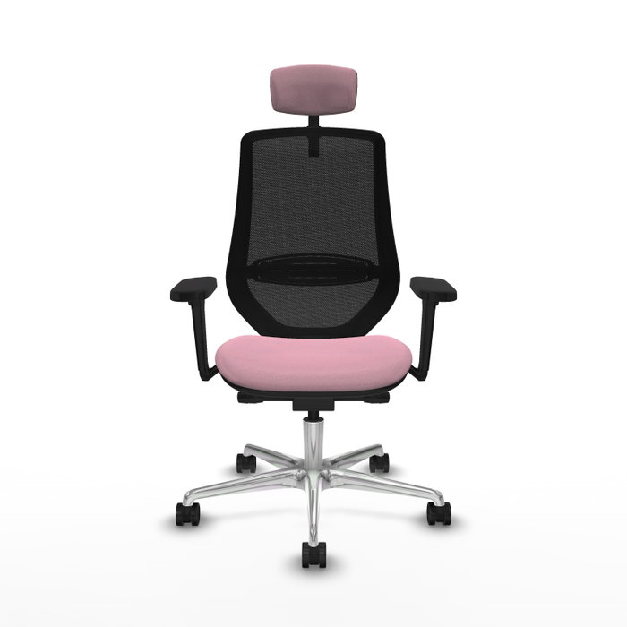 PIQUERAS Y CRESPO Silla de oficina Mardos con mecanismo Sincro/Traslack, Rosa y Negro PIQUERAS Y CRESPO Silla de oficina Mardos con mecanismo Sincro/Traslack, Rosa y Negro