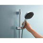 Grohe Vitalio Comfort 110 Set de ducha con rociador de 2 chorros, barra y flexo