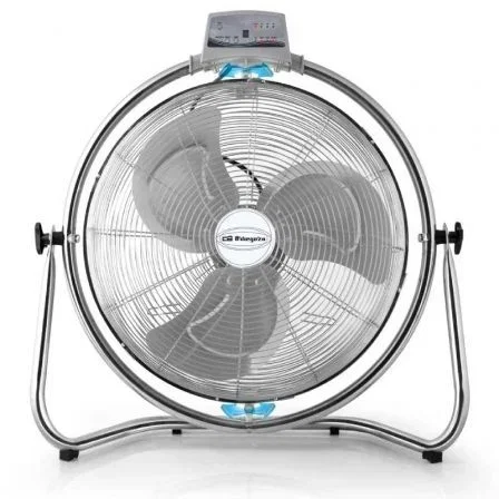 Orbegozo PWM 2232 Ventilador de Suelo Industrial 45W, 3 Aspas 30cm, 3 Velocidades, Oscilante, Temporizador, Mando a Distancia