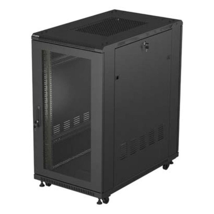 LANBERG Armario rack FF01-6022-23B 22U Independiente Negro