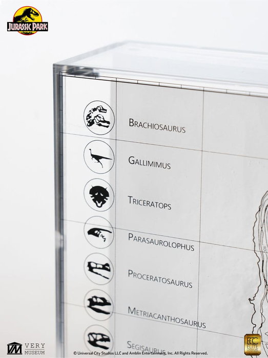 Jurassic Park Mapa topográfico Isla Nublar