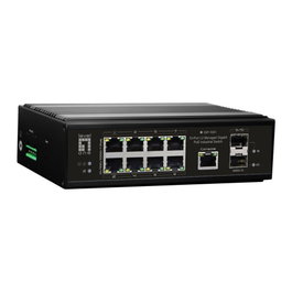 LevelOne IGP-1061 Switch Industrial Gestionado L2 con 8 Puertos PoE y 2 SFP