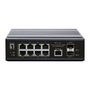Level One IGP-1061 Switch Gestionado L2 con 8 Puertos Gigabit y 2 SFP PoE