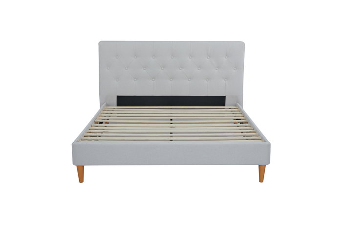 DKD Home Decor Cama Urban Beige 219 x 104 x 170 cm Poliester Madera