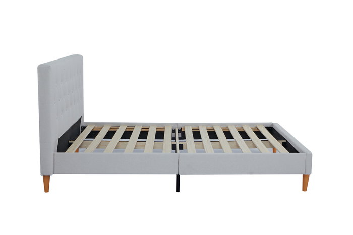 DKD Home Decor Cama Urban Beige 219 x 104 x 170 cm Poliester Madera