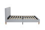 DKD Home Decor Cama Urban Beige 219 x 104 x 170 cm Poliester Madera