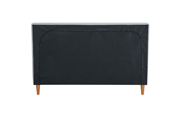 DKD Home Decor Cama Urban Beige 219 x 104 x 170 cm Poliester Madera